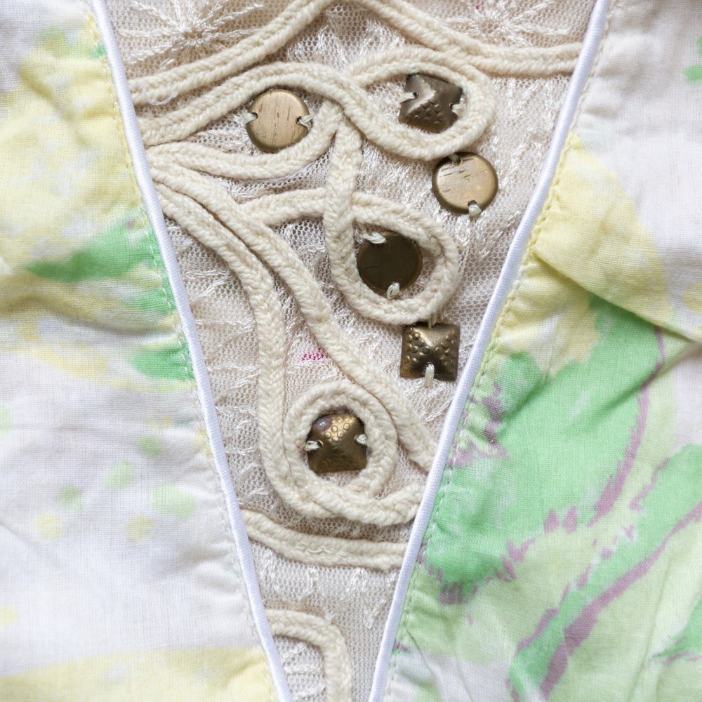 FREE PEOPLE Embellished A-Line Mini Dress - Size 8 NWT - Picture 4 of 13